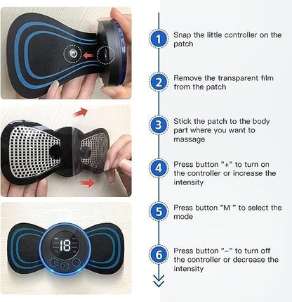 🔹Wireless EMS Mini Body Massager