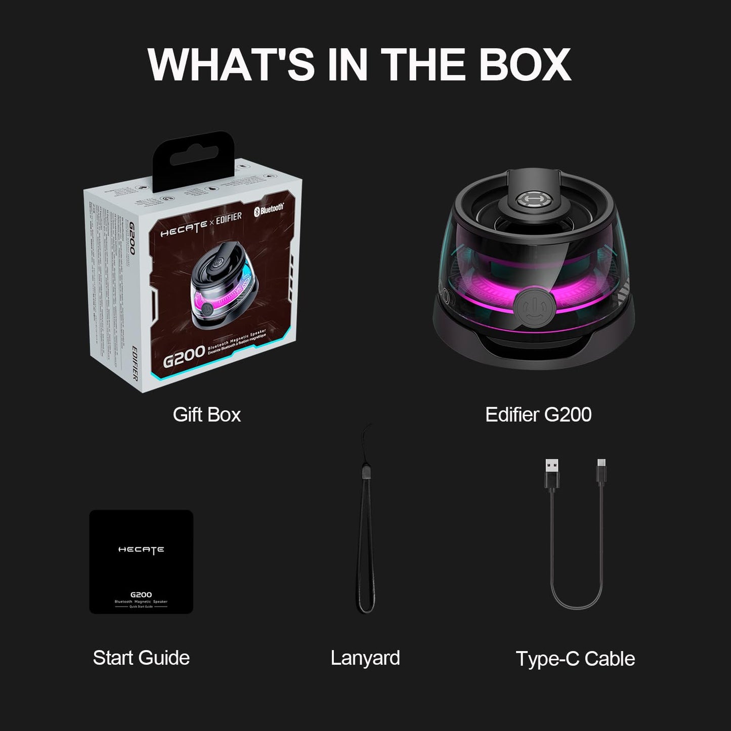 G200 Magnetic Bluetooth Speaker