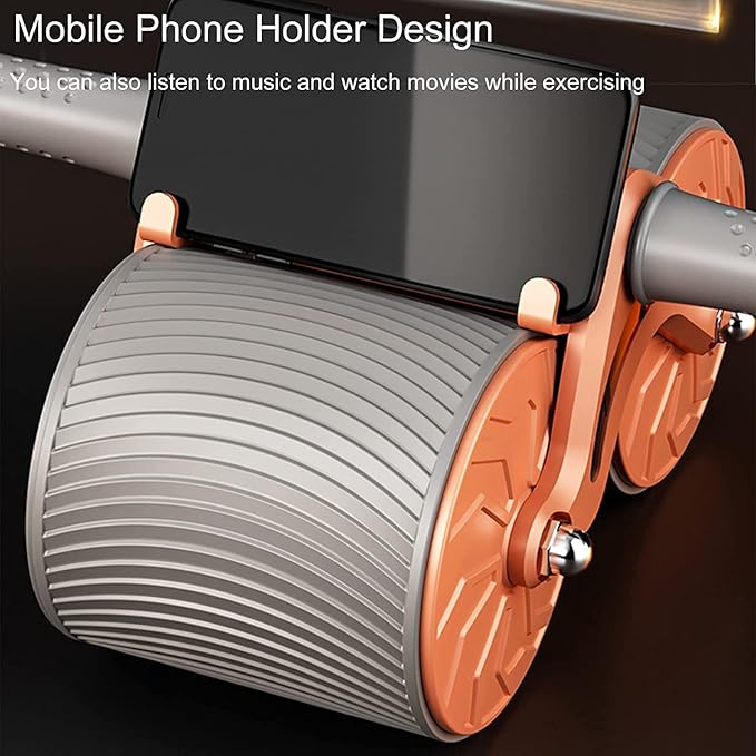 AB Roller Wheel Automatic Return Abdominal Wheel Home Gym Strength Training