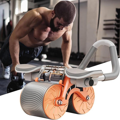 AB Roller Wheel Automatic Return Abdominal Wheel Home Gym Strength Training