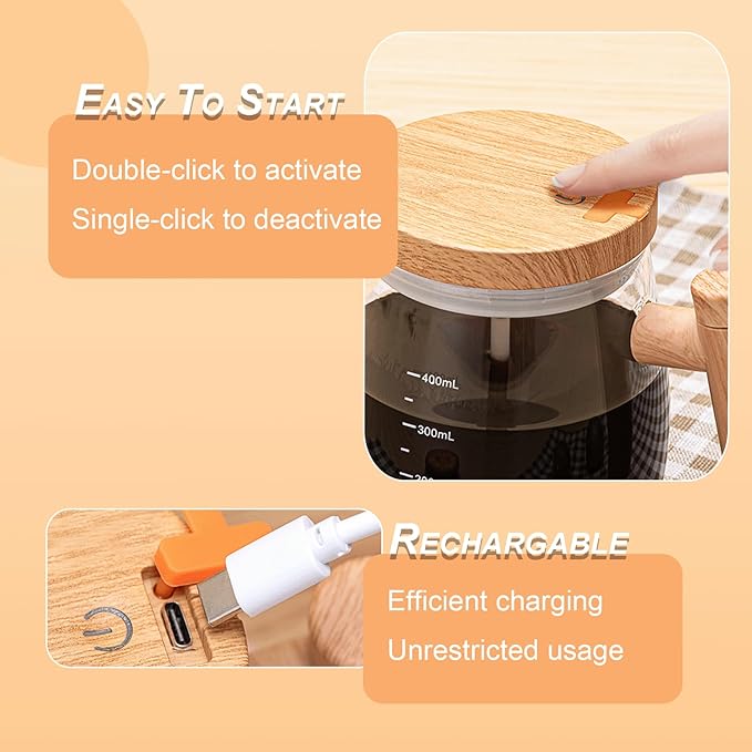 Electric Self Stirring Coffee Mug