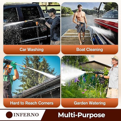 High Pressure Car Washer Gun with 48 V rechargeable Battery