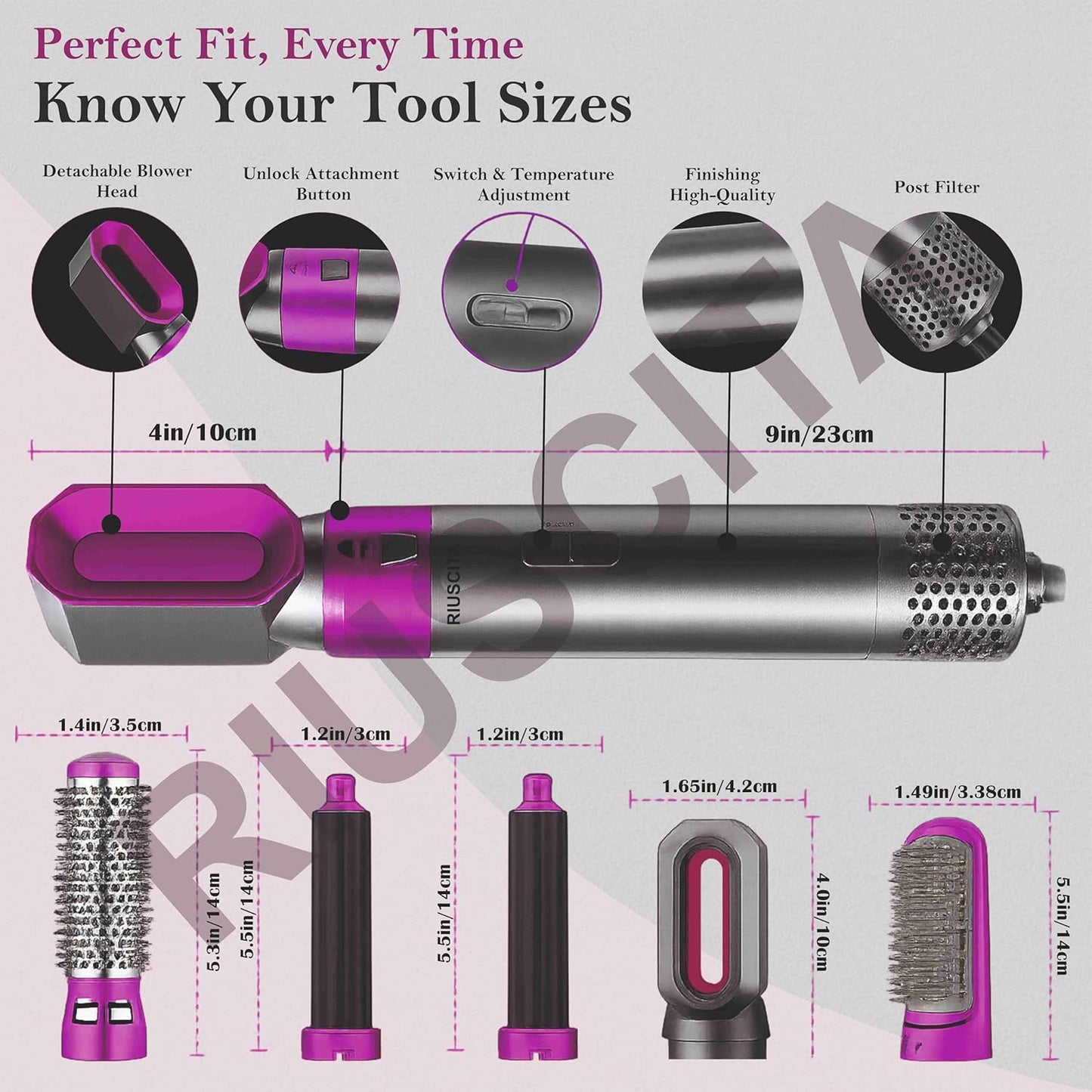 5 IN 1 HOT HAIR STYLER