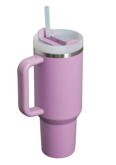 Stanley Quencher H2.0 Tumbler with Handle & Straw 30 oz | Twist On 3-Way Lid | Cupholder Compatible for Travel | Insulated Stainless Steel Cup | BPA-Free | Lilac